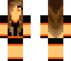 newer orange gamer girl