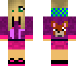 pretty pink girl