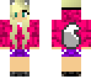 wolf hoodie girl