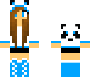 blue panda