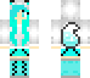 blue girl