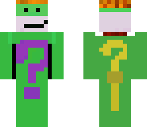 The Riddler | Minecraft Skin