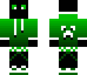 black-green teenage enderman