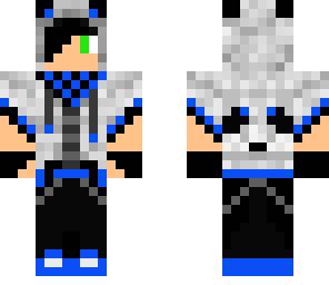 blue panda