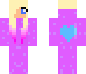 purple onesie girl
