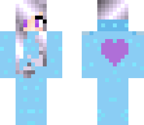 blue onesie girl