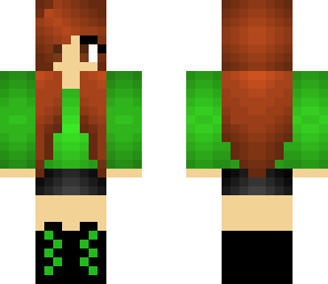 green girl