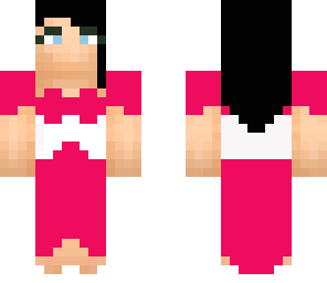 woman in pink