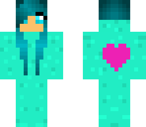 turquoise onesie girl