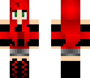 goth girl red