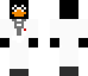 penguin in a tux