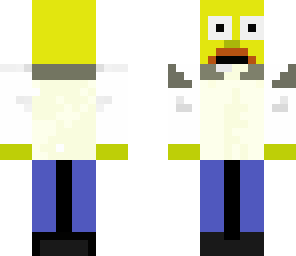 homer turned ***