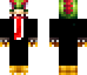 bowser in a suit