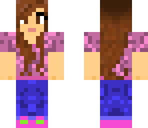 brown hair little girly