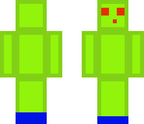 green slime with boots