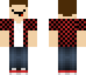 checker shirt derp