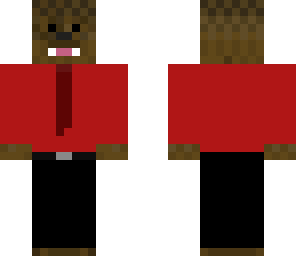 bacca in a red shirt