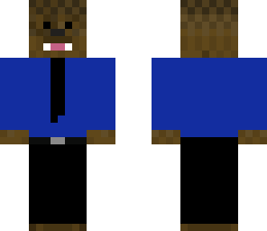 bacca in a blue shirt