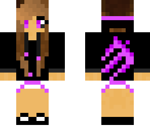 monster girl in purple