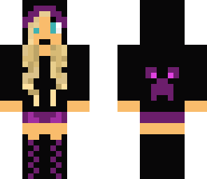 emo hoodie creeper- teiamon