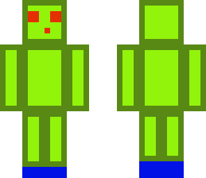 green slime with blue boots redo