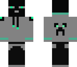 enderman in hoodie