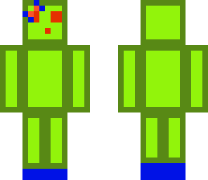 green slime with bow