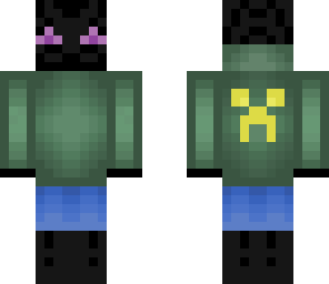 girl enderman in a sweater