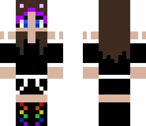 scene cat girl