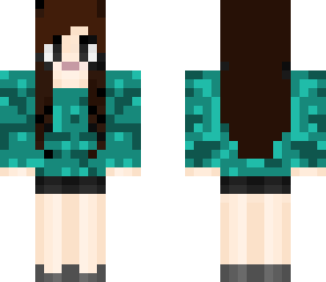 turquoise girl