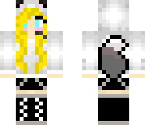 blonde wolf girl