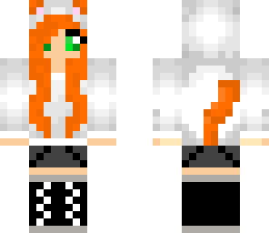orange kitty girl