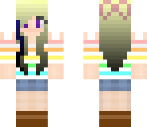 rainbow girl