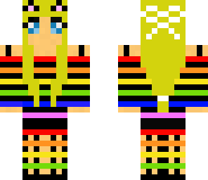 cute rainbow girl