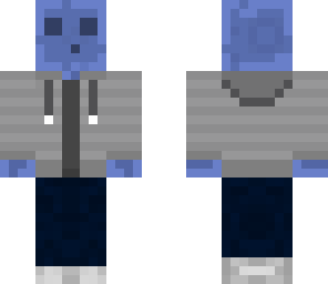blue slime teenager