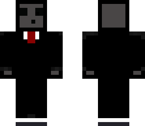 black slime in a suit