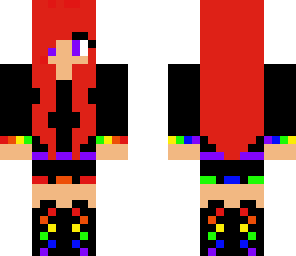 red head rainbow