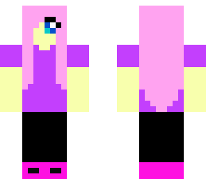 pink haired girl