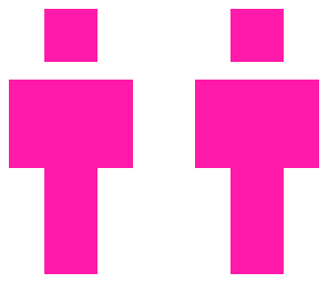 the pink man