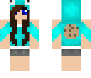 girl cookie monster