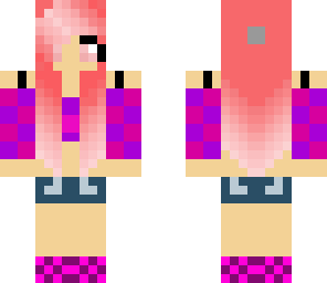 adorable pink and purple girl fixed