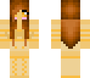 pumpkin flavored girl skin