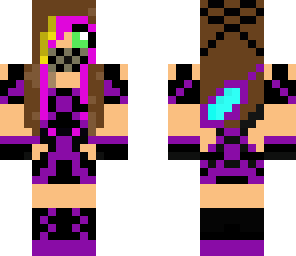 purple ninja girl