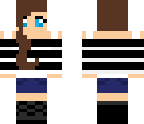 girl with striped shirt