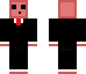 pink slime in a suit