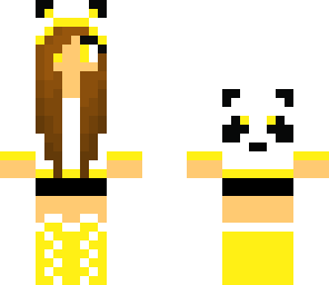 adorable panda girl