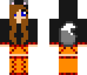 fire wolf girl