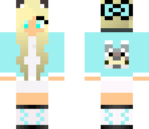 blue wolf girl