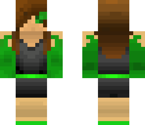 beach greenflamo girl