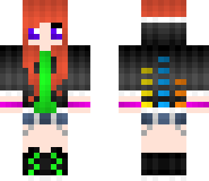 random rainbow dj chick